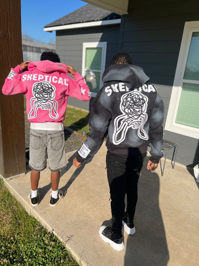 Black Skeptical Hoodie
