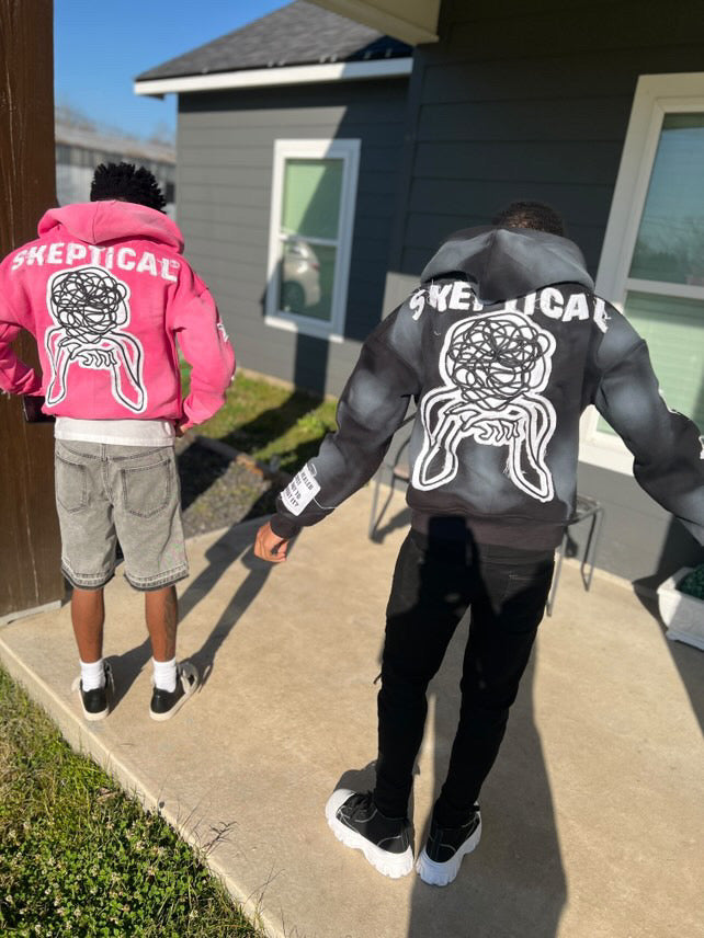 Black Skeptical Hoodie