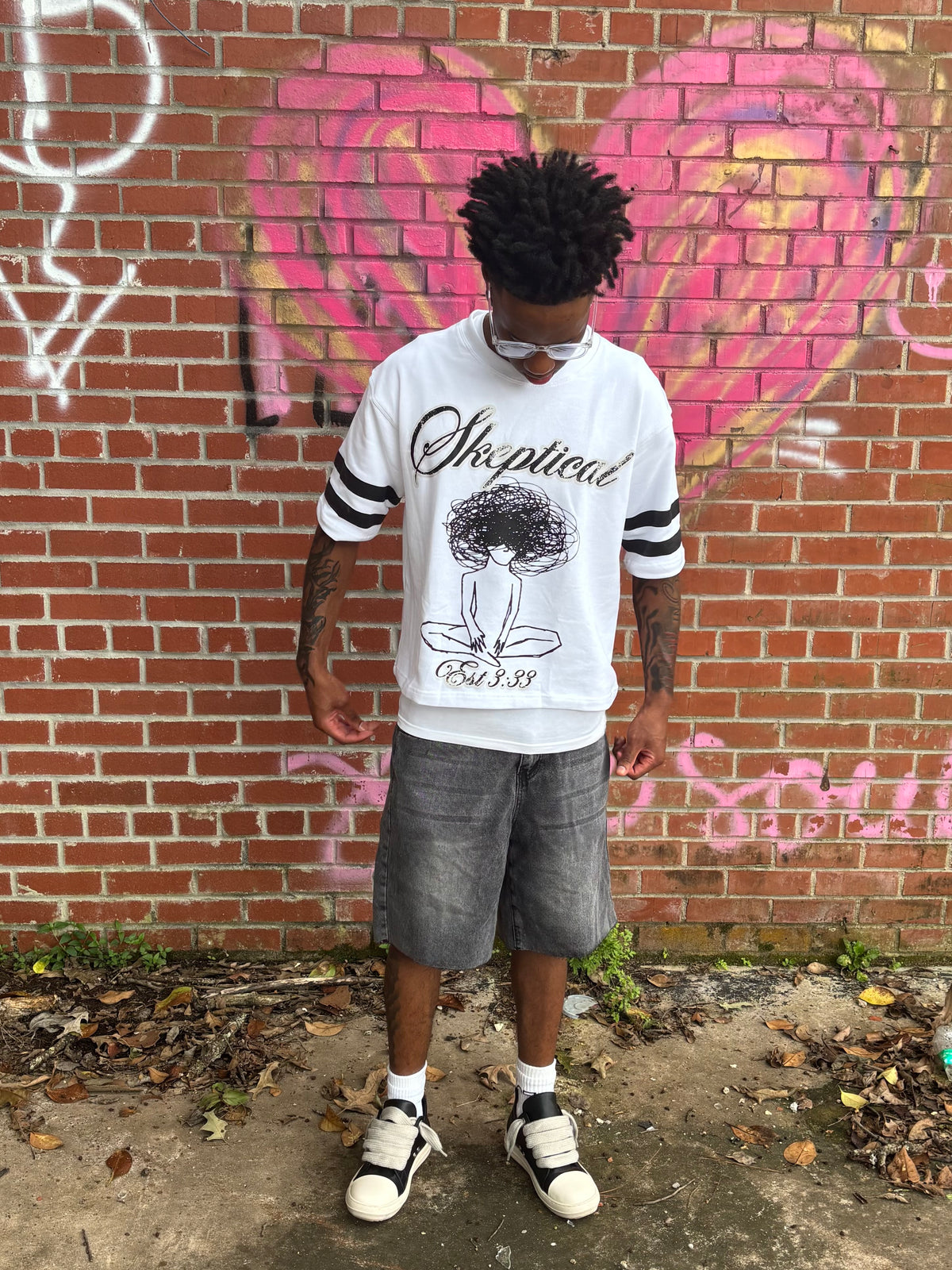 White Skeptical Shirts - Skeptical