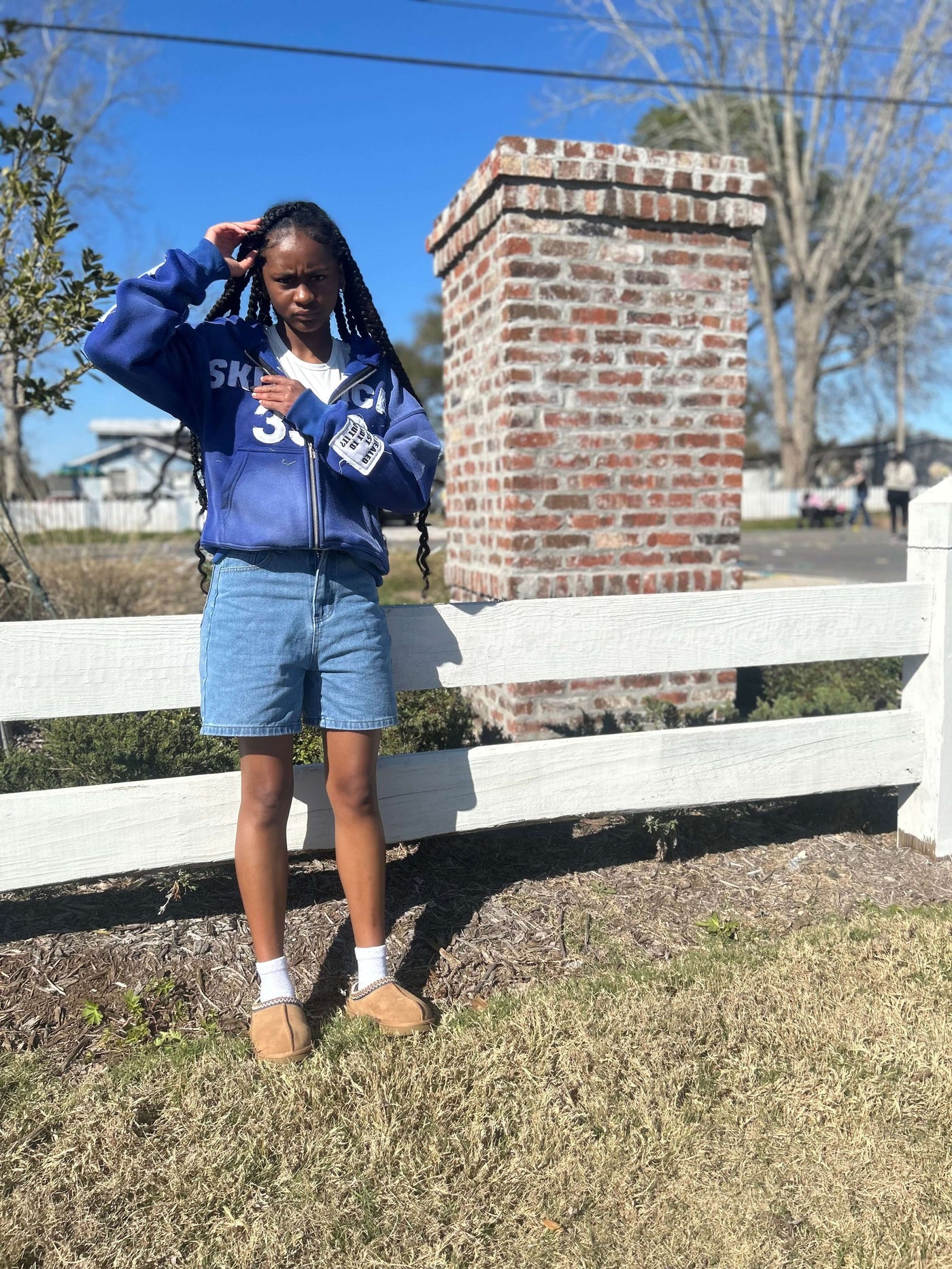 Blue Skeptical Hoodie