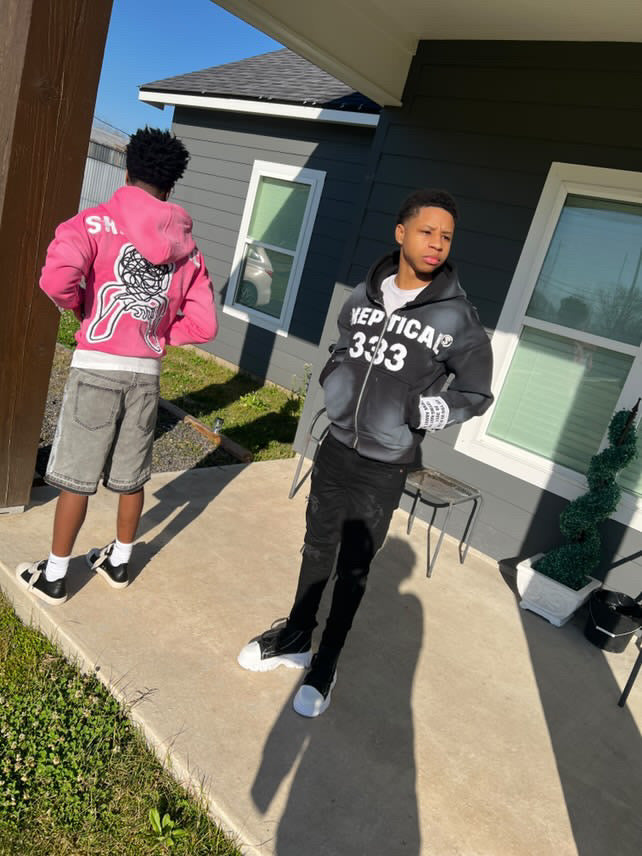 Black Skeptical Hoodie