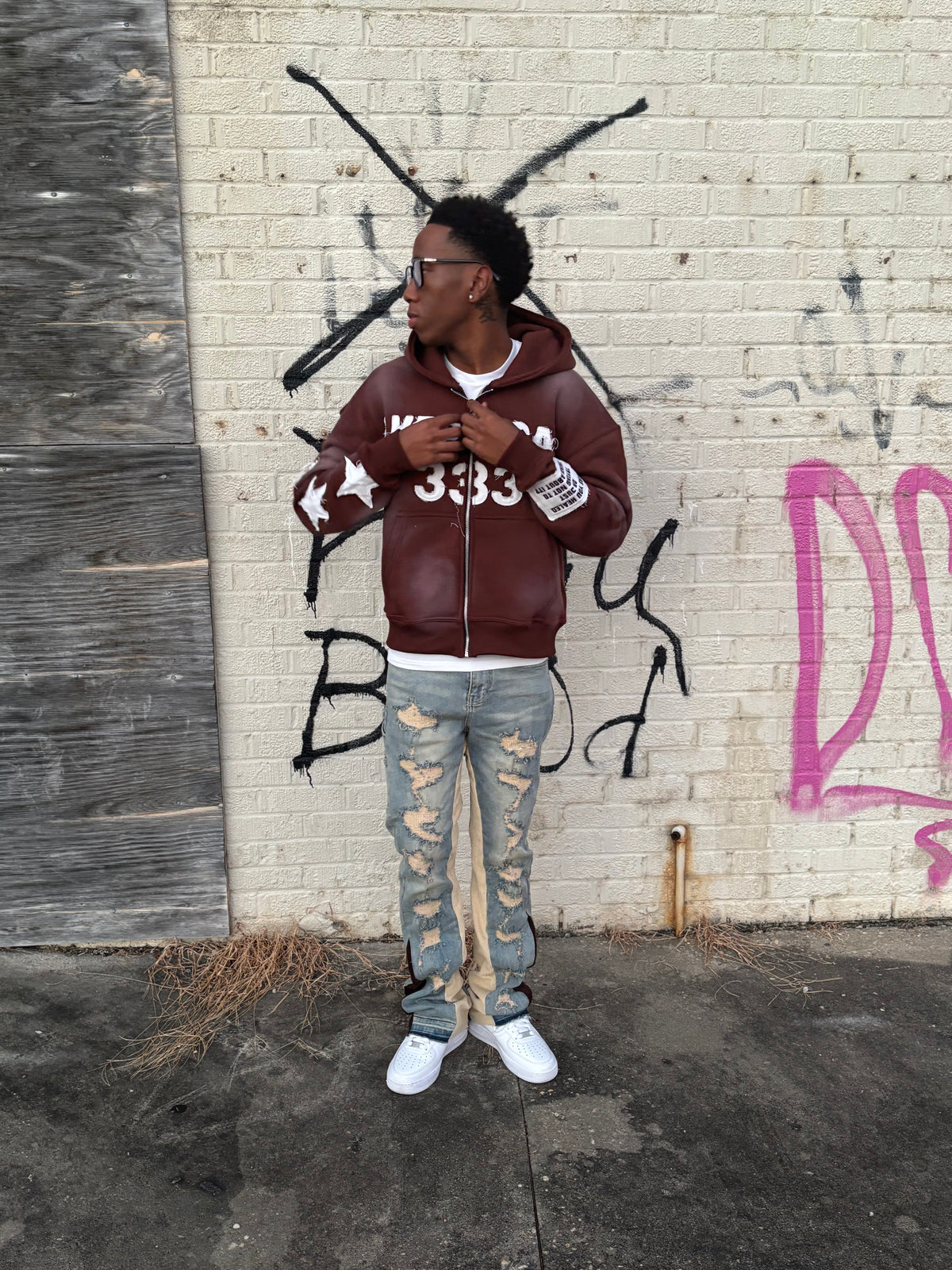 Brown Skeptical Hoodie - Skeptical