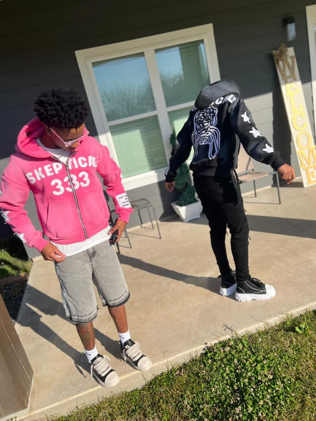 Black Skeptical Hoodie