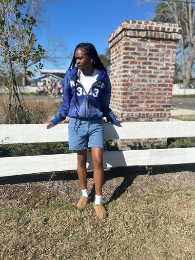 Blue Skeptical Hoodie